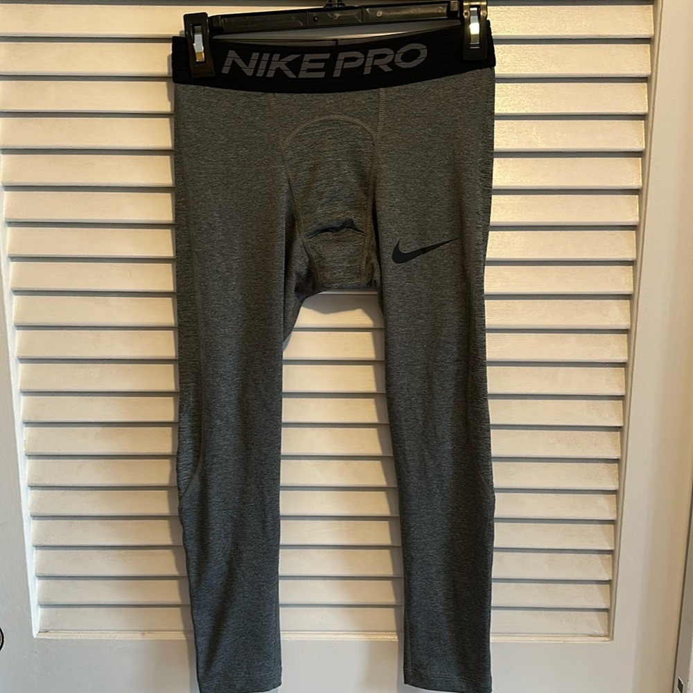 Mens Nike Pro Dri 3/4 Training Compression Tights